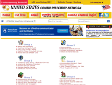 Tablet Screenshot of combodirectoryusa.info